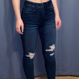 curvy american eagle jeans